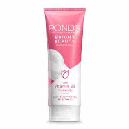 Ponds Bright Beauty Spot-less Glow Face Wash With Vitamins 100G 